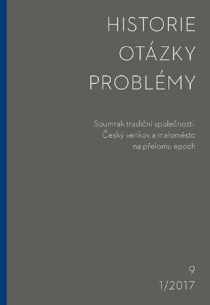 Historie-Otázky-Problémy 1/2017 - Kolektiv