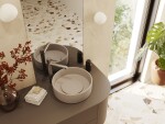 Kuchinox - Perl - umyvadlo na desku granit 36x36 VGP1410T