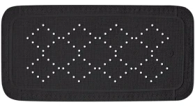 Spirella ALASKA protiskluzová podložka do vany černá / PVC / 71 x 36 cm