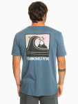 Quiksilver BUBBLE STAMP BERING SEA pánské tričko krátkým rukávem