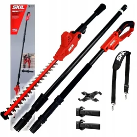 SKIL 0640CA / Aku teleskopické nůžky na živý plot / 20V / Délka lišty 45 cm (GV1E0640CA)