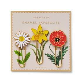 Rifle Paper Co. Kancelářská sponka Garden Study – set 3 ks, multi barva, kov