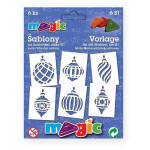 Papírové šablony VÁNOČNÍ OZDOBY