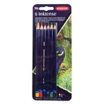 Derwent Inktense akvarelové pastelky sada 6 barev