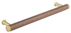 Tulip Nábytková úchytka dřevěná Mewo 160mm Ořech (497967)