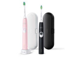 Philips Sonicare ProtectiveClean 4300 HX6800-35 černá-růžová / Elektrický zubní kartáček / 62.000 pulsů / 2 těla (HX6800/35)