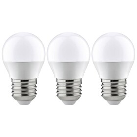 Paulmann 28578 LED Energetická třída (EEK2021) G (A - G) E27 3.5 W teplá bílá (Ø x v) 45 mm x 82 mm 3 ks