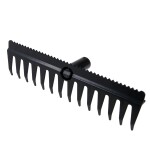 STREND PRO 211825 Hrábě s hranou, 13 zubů, plast, bez násady