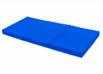 Scarlett Skládací matrace do postele Romas modrá 200 x 90 x 10 cm