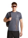 ICEBREAKER Mens Mer 125 Cool-Lite Sphe SS Tee IB Vert, Midnight Navy Hthr (vzorek) velikost: M