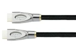 Python HDMI 2.1 kabel 8K UHD-2 1,5 m černý / Kabel HDMI / nylonový oplet (GC-M0253)