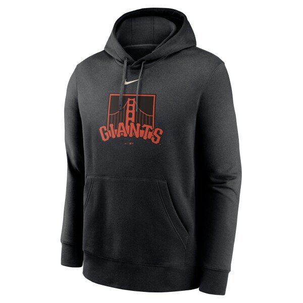 Nike Pánská mikina San Francisco Giants MLB Alternate Logo Club Fleece Hoodie Velikost: 2XL