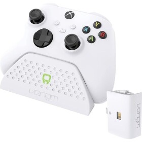 Venom VS2870 bílá / Dokovací stanice pro Xbox S/X/One ovladač / 850mAh baterie (VS2870)