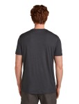Pánské merino tričko s krátkým rukávem ICEBREAKER Mens 150 Tech Lite SS Tee Journey, Obsidian velikost: S