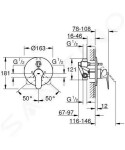 GROHE - BauEdge Vanová baterie pod omítku včetně tělesa, chrom 29079000