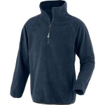 Mikina dětská mikrofleecový svetr s 1/4 zipem 160g/m2