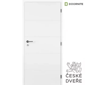 Interiérové dveře Quatro plné 80P bílé
