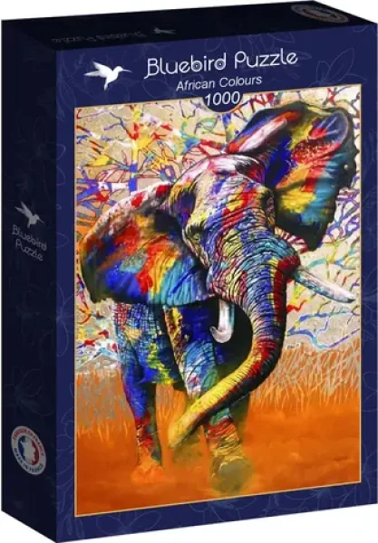 BLUEBIRD Puzzle Africké barvy