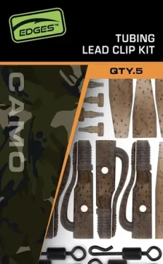FOX Edges Tubing Leadclip Kit Camo / Sada na montáž / 5 ks (CAC919)
