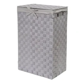 Compactor Stan Koš na prádlo s víkem 55 L šedý / 25 x 38 x 60 cm (3370910074277)
