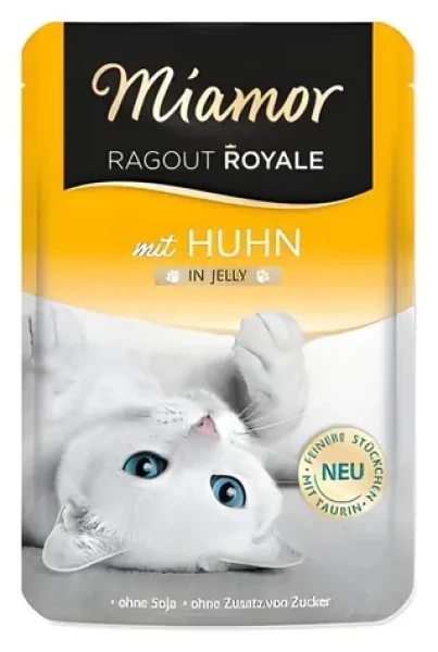 MIAMOR Kapsička Ragout Royale kuře v želé / 100 g / Krmivo pro kočky (393-74051)