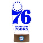 Cedule Philadelphia 76ers NBA Team Logo LED-Leuchtschild