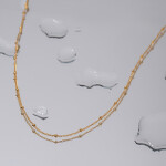 ELENYS Beads Chain – pozlacený náhrdelník 18K žluté zlato Délka: 42+5,5 cm / max. 47,5 cm