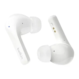 Belkin SoundForm Motion AUC010btWH bílá / Bezdrátová sluchátka / Do uší / Bluetooth (AUC010BTWH)
