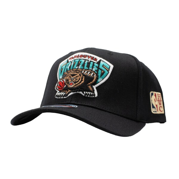 Mitchell & Ness Pánská kšiltovka Vancouver Grizzlies NBA Team Logo Classic Red Stretch-Snap