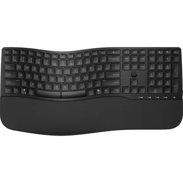 HP 685 Comfort Dual-Mode Keyboard černá / Bezdrátová klávesnice / membránová / nízký profil kláves / CZ-SK Layout (8T6L9UT#BCM)