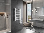 MEXEN/S - Mars radiátor + topná tyč 900 x 500 mm, 600 W, bílá W110-0900-500-2600-20