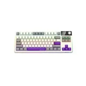 Lorgar KBP70TKLW (US) béžová / bezdrátová herní klávesnice 75% / US / 2.4GHz / BT 5.0 / RGB (LRG-KBP70TKLW-RT-US)