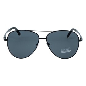 Sluneční unisex brýle Pilot, černé