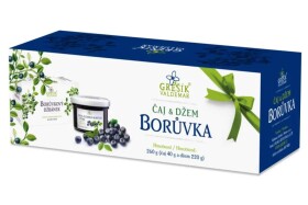 Balíček Čaj & Džem BORŮVKA (Grešík)