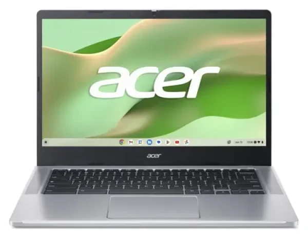 Acer Chromebook 314 (CB314-4H-C8DV) stříbrná / 14" FHD / Intel N100 3.4 GHz / 4GB / 128GB eMMC / Intel UHD / Chrome OS (NX.KNBEC.006)