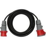 Max Hauri 165376 napájecí prodlužovací kabel 16 A modrá, černá 25 m H07RN-F 3G 1,5 mm² odolné proti UV záření, odolné pr