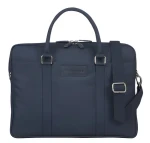Dbramante1928 Ginza Duo Pocket PURE 16" modrá / Brašna pro notebook / až 16" / imitace kůže a polyester (BG16PLBU3323)