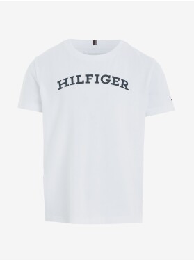 Bílé dětské tričko Tommy Hilfiger Holky