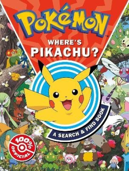 Pokemon Where´s Pikachu? A search find book
