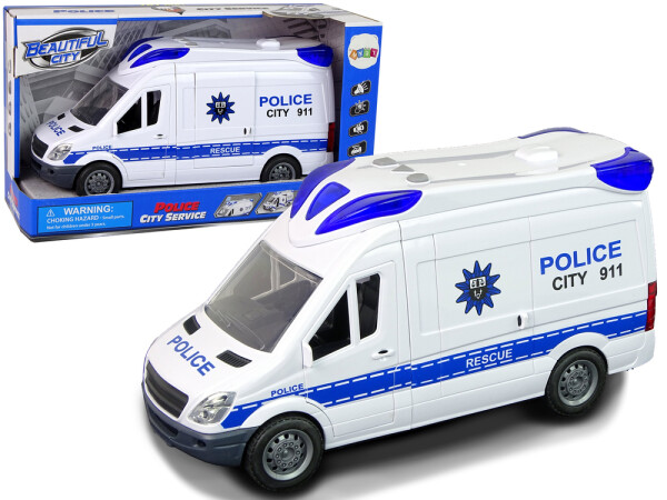 Mamido Interaktivní policejní auto bílé