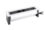 Versalogic VersaTurn 2x 230V, 2x USB A/C 5V, 1x RJ45, HDMI, bílé sklo (468925)