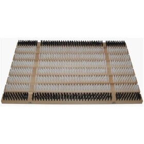 Spokar Koště čirokové ruční 3x šité 30 x 7 cm dřevěná násada