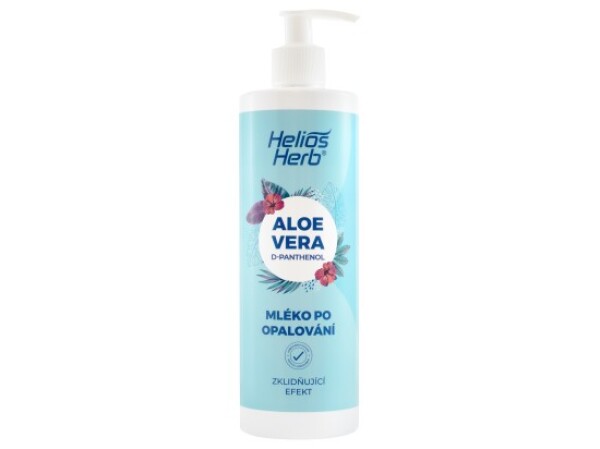 Helios Herb Mléko po opalování Aloe-Vera, D-panthenol 400 ml