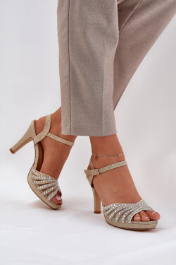 Sandály na podpatku model 210697 Step in style 36