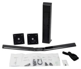 ERGOTRON WorkFit Dual Monitor Kit černá / Sada pro 2 monitory / Výškové nastavení 127 mm / Nosnost 12,7 kg (97-934-085)
