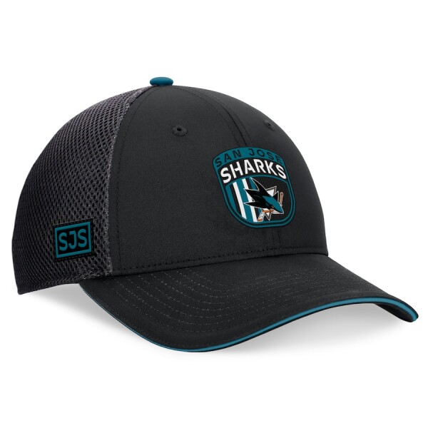 Fanatics Pánská kšiltovka San Jose Sharks 2024 Draft NHL On Stage Trucker Adjustable Hat