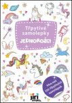 Jednorožci - Třpytivé samolepky