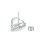 Náušnice Swarovski Elements Amorita Sky Blue, Modrá