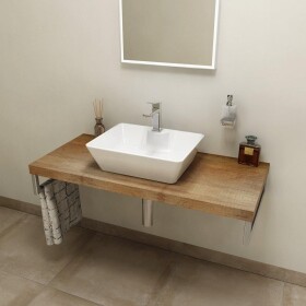 SAPHO - AVICE deska pod umyvadlo 110x50cm, tl.5cm, old wood AV118