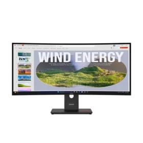34" Lenovo ThinkVision T34WD-40 / VA / prohnutý / 3440 x 1440 / 21:9 / 6 ms / 3000:1 / 300cd-m2 / HDMI / DP (64AEGAT1EU)